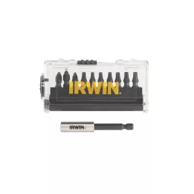   IRWIN Impact Pro Bithegy készlet 10 részes 25 mm (3 x PZ2, 4 x T20, 3 x T25) + bithegy-tartó
