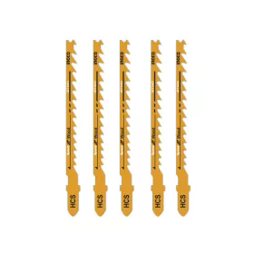   INGCO Dekopírfűrészlap fára 100/74 mm 6 TPI íves vágás HCS (5 db)