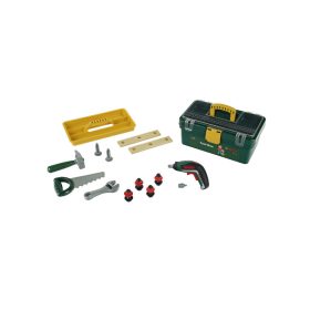 BOSCH Játék Szerszámosláda csavarozóval