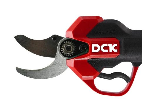 DCK Akkus metszőolló 35 mm szénkefe nélküli 20 V (akku és töltő nélkül)