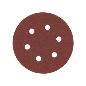 GERMAFLEX Tépőzáras fíbertárcsa 180 mm / P120 8 lyukas