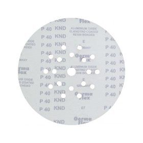   GERMAFLEX Tépőzáras fíbertárcsa 225 mm / P120 18+1 lyukas