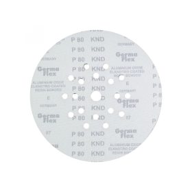   GERMAFLEX Tépőzáras fíbertárcsa 225 mm / P80 18+1 lyukas (5 db)