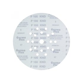   GERMAFLEX Tépőzáras fíbertárcsa 225 mm / P100 18+1 lyukas (5 db)