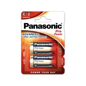 PANASONIC C/baby szuper tartós alkáli elem 1,5 V (2 db)