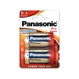   PANASONIC D/góliát szuper tartós alkáli elem 1,5 V (2 db)