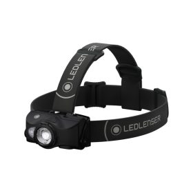   LEDLENSER Akkus LED fejlámpa MH8 outdoor 600 lm / 200 m, RGB, 1xLi-ion, fekete