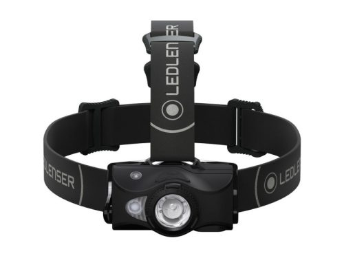 LEDLENSER Akkus LED fejlámpa MH8 outdoor 600 lm / 200 m, RGB, 1xLi-ion, fekete