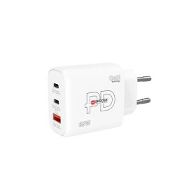 SKROSS GaN Gyorstöltő 65 W PD 2 x USB-C