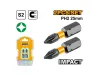 INGCO Impact bithegy PH2 x 25 mm (2 db)
