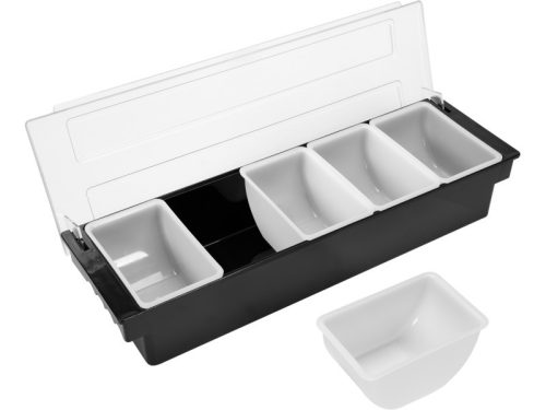 YATO GASTRO Alapanyag tároló 5 részes zárható tetővel