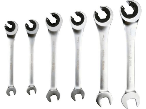 YATO Racsnis fékcsőkulcs készlet 6 részes