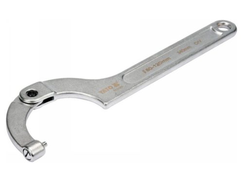 YATO Állítható csapos körmös kulcs 80-120 mm / 340 mm CrV