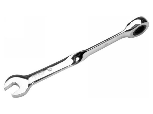 YATO Csavart racsnis csillág-villáskulcs 10 mm CrV