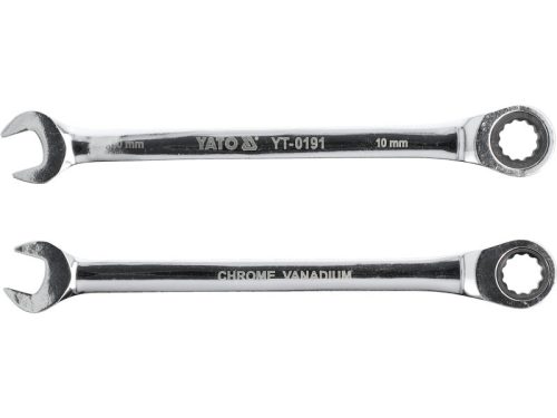 YATO Racsnis csillag-villáskulcs 10 mm / 160 mm 72T CrV