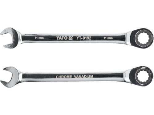 YATO Racsnis csillag-villáskulcs 11 mm / 165 mm 72T CrV