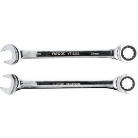 YATO Racsnis csillag-villáskulcs 24 mm / 335 mm 72T CrV