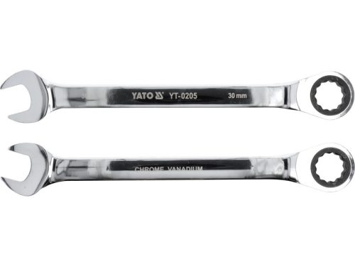YATO Racsnis csillag-villáskulcs 30 mm / 400 mm 72T CrV