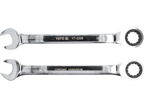 YATO Racsnis csillag-villáskulcs 32 mm / 420 mm 72T CrV