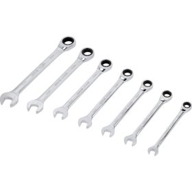   YATO Racsnis csillag-villáskulcs készlet 7 részes (10-19 mm) CrV