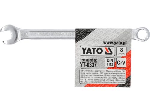 YATO Csillag-villáskulcs 8 mm / 130 mm CrV