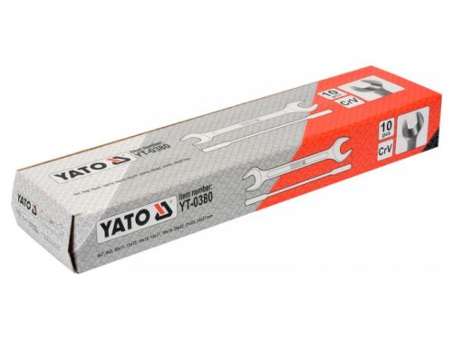 YATO Villáskulcs készlet 10 részes 6-27 mm CrV