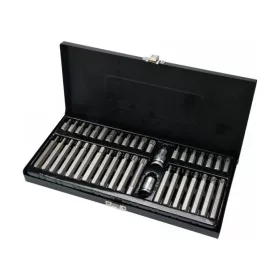   YATO Torx és imbusz bit készlet 40 részes (1/2"-3/8" H4-H12, M5-M12, T20-T55)