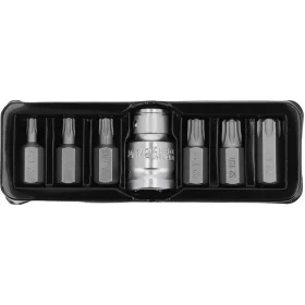 YATO Torx bit készlet 7 részes (1/2" T25-T50)