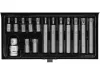 YATO Torx bit készlet 15 részes 1/2": T20-T55