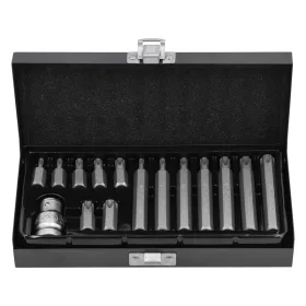 YATO Torx bit készlet 15 részes 1/2": T20-T55