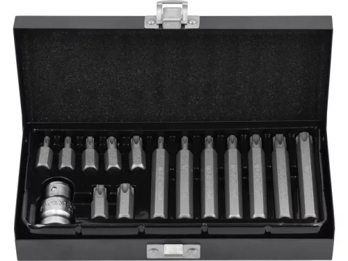 YATO Torx bit készlet 15 részes 1/2": T20-T55