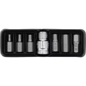 YATO Bit készlet (imbusz) 7 részes 4-12, L=30 mm 1/2"