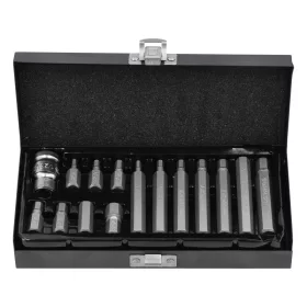 YATO Bit készlet 15 részes (imbusz) H4-H12 1/2"