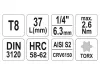 YATO Bit dugókulcs Torx 1/4" T8 CrV