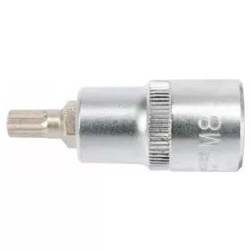 YATO Bit dugókulcs Spline 1/2" M8 CrV