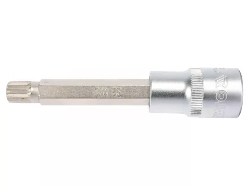 YATO Hosszú bit dugókulcs Spline 1/2" M10 CrV
