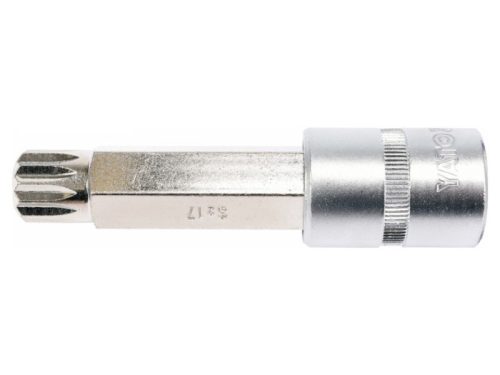 YATO Hosszú bit dugókulcs Spline 1/2" M17 CrV