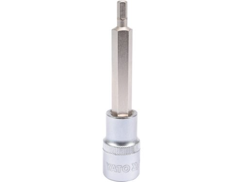 YATO Hosszú bit dugókulcs Imbusz 1/2" 5 mm CrV