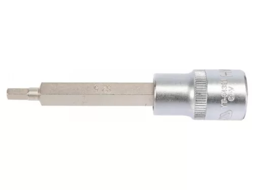 YATO Hosszú bit dugókulcs Imbusz 1/2" 5 mm CrV