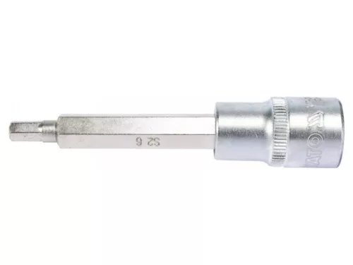 YATO Hosszú bit dugókulcs Imbusz 1/2" 6 mm CrV