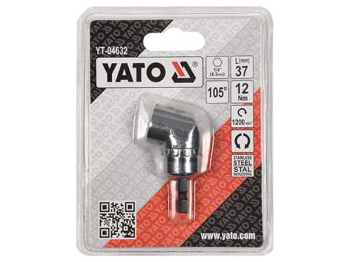 YATO Sarokcsavarozó adapter 105° 37 mm