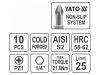 YATO Bithegy PZ1 x 25 mm (10 db)