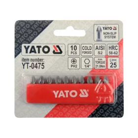 YATO Bithegy PH2 x 25 mm (10 db)