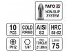 YATO Bithegy PH2 x 75 mm (10 db)