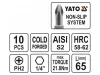 YATO Bithegy PH2 x PH2 x 65 mm (10 db)