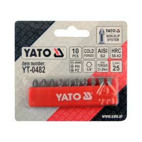 YATO Bithegy készlet 10 részes 25 mm