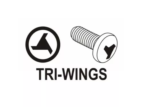 YATO Bithegy Tri-Wing TW0 + TW1 x 100 mm (2 db)