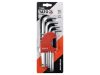 YATO Imbuszkulcs készlet 10 részes 2,0-12 mm CrV