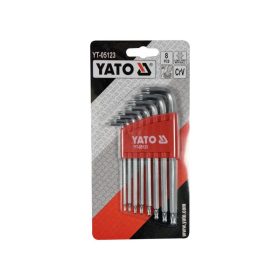 YATO Gömbfejű Torx kulcs készlet 8 részes T9-T40 CrV