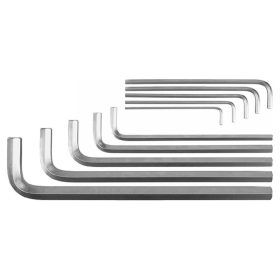   YATO Hosszú imbuszkulcs készlet 10 részes 3-17 mm, kazettában CrV